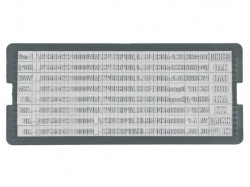 Касса букв Type Set B h 2,2 и 3,1 мм, Colop